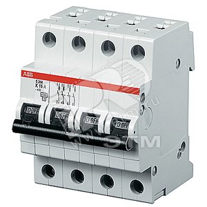 Автомат.выкл-ль 4-полюсный S204P K0.5