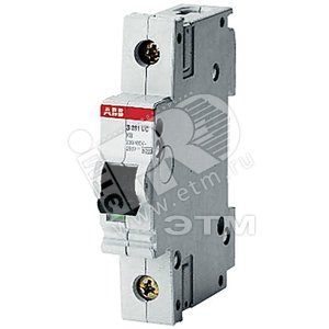 Выключатель автоматический однополюсный 16А C S281UC (S281UC C16) - ABB