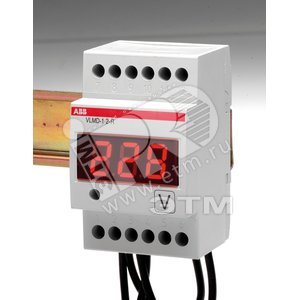 Вольтметр цифровой универсальный релейный выход VLMD-1-2-R (VLMD-1-2-R) - ABB