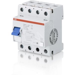 Выключатель дифференциального тока (УЗО) 4п F204 B-80/0,03 (F204 B-80/0,03) - ABB