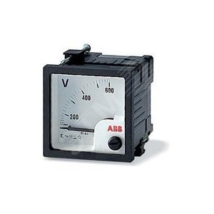Вольтметр переменного тока трансформаторного включения VLM1-TV-380-100/500/48 (VLM1-TV-380-100/50) - ABB