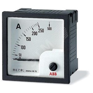 Амперметр перем.тока прям.вкл. AMT1-A1-60/72|2CSG312110R4001| ABB - ABB