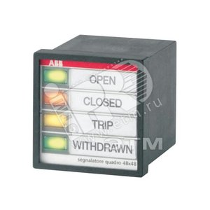 Индикатор светодиодный SL-3-L1-L2-L3-48V/48 (SL-3-L1-L2-L3-48V/) - ABB