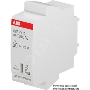 УЗИП OVR PV T1 6.25-1000C картридж (OVR PV T1 6.25-100) - ABB