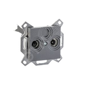 ABB Levit Сталь Розетка TV-R проходная 7дБ | 5011H-A03607 69W | 2CHH083607A6069 | ABB - фото 5