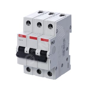 Выключатель автоматический 3P 10A C 4.5кА BMS413C10 2