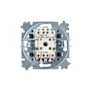 ABB Levit Серый / белый Выключатель 1-кл. | 3559H-A01445 16W | 2CHH590145A6016 | ABB - фото 5