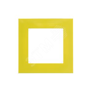 ABB Levit Жёлтый / дымчатый чёрный Рамка 1-ая | 3901H-A05010 64W | 2CHH015010A6064 | ABB - фото 3