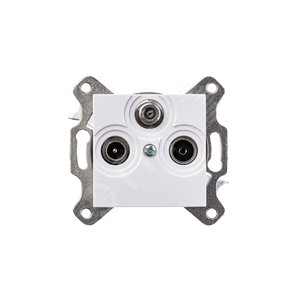 ABB Levit Белый Розетка TV-R-SAT единственная | 5011H-A03303 03W | 2CHH083303A6003 | ABB - фото 4