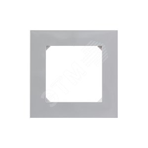 ABB Levit Серый / белый Рамка 1-ая | 3901H-A05010 16W | 2CHH015010A6016 | ABB - фото 4