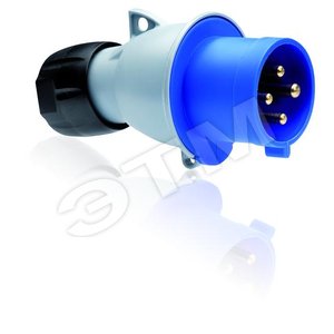 Вилка кабельная ICAT 16A 3P+E IP44 7ч (316-P7) - ABB
