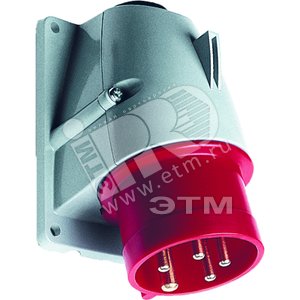 Вилка для монтажа на поверхность 316BS7, 16A, 3P+E, IP44, 7ч | 2CMA193299R1000 | ABB