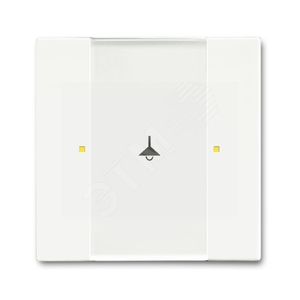 6125/02-884-500 Сенсор 1/2-кл. многофункциональный , белый бархат | 6115-0-0226  | 2CKA006115A0226 | ABB 2