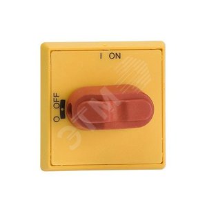 Ручка управленяи OHYS1AH1 (желто-красная) для управления через д верь рубильниками типа OT16..80F | 1SCA105291R1001 | ABB 2