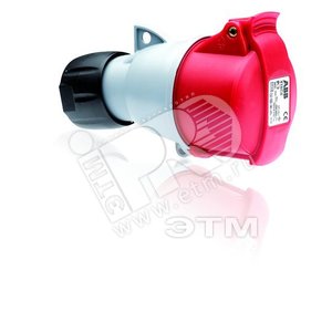 Розетка кабельная ICAT 332-C5 32А 3P+E IP44 5ч (332-C5) - ABB