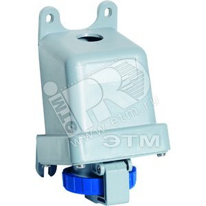 Розетка для монтажа на поверхность 332RS1W, 32A, 3P+E, IP67, 1ч