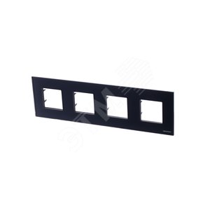 ABB Zenit Антрацит Рамка 4-я (2+2+2+2 мод) | N2274 AN | 2CLA227400N1801 | ABB - фото 2