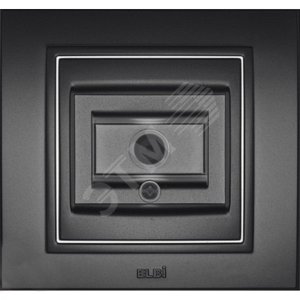 Zena дымчатый розетка TV прох. (500-011100-272) - ABB