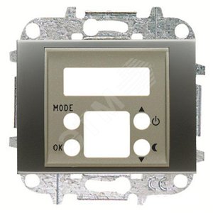 Накладка для механизма электронного терморегулятора 8140.5, серия OLAS, цвет атласная медь