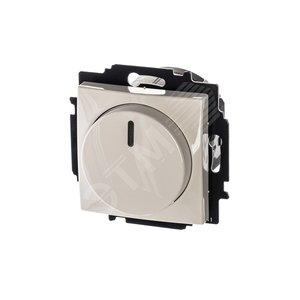 ABB Basic 55 Сл. кость Светорегулятор поворотно-нажимной 60-400 Вт для л/н | 6515-0-0843  | 2CKA006515A0843 | ABB - фото 2