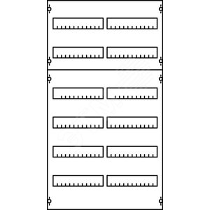 Модуль 1 ряд 5 реек 1V1 250х750мм 60 модулей 2