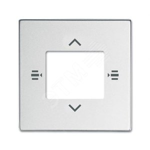 Накладка для сенсора 6108/60-500, серебристый алюминий 6108/61-83-500 2