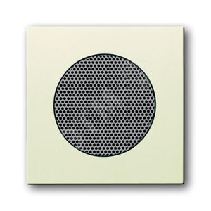 Плата центральная (накладка) для громкоговорителя 8223 U, серия future/solo, цвет savanne/слоновая кость | 8200-0-0079 | 2CKA008200A0079 | ABB 2