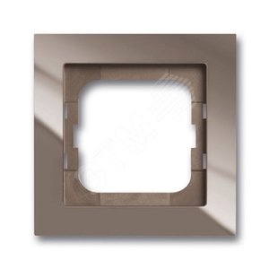 Рамка 1-постовая, серия axcent, цвет entr?e-grey | 1754-0-4471 | 2CKA001754A4471 | ABB - фото 2