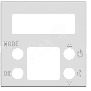 Zenit Накладка для мех-ма электр. терморег. 8140.5,2 мод., альп. белый 2