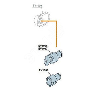 Цилиндр замка с двойной бородкой 3мм 2