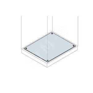 Панель нижняя фиксированная 400x400мм | EF4042 | ABB - фото 2