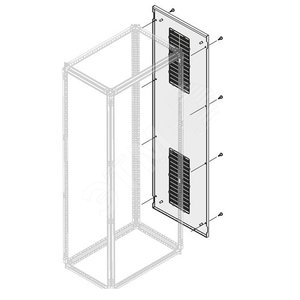 Панель бок.вент.IP30 H=1800мм D=750мм|1STQ007635A0000 | ABB - фото 2