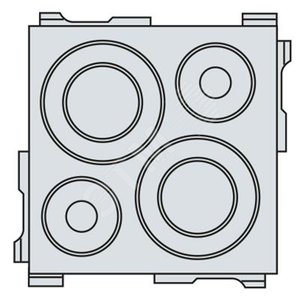 Сальник 68х68;D=2(10-20)+2(20-30)(10шт) | EV0124 | ABB - фото 2