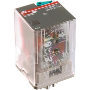 Реле CR-U024AC2 24B AC 2ПК (12A) | 1SVR405621R0000 | ABB - фото 2
