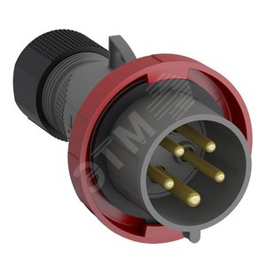 Вилка кабельная Easy&Safe 416EP6W, 16А, 3P+N+E, IP67, 6ч|2CMA101089R1000| ABB - фото 2