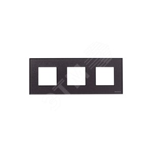 ABB Zenit Стекло Кофейное Рамка 3-я (2+2+2 мод) | N2273 CC  | 2CLA227300N3701 | ABB - фото 4