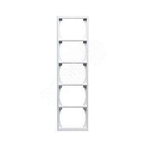 Рамка 5-постовая, 100мм серия Impressivo, белый | 1725F100-84 | 2TKA000430G1 | ABB 2