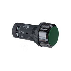 Кнопка CP1-30G-11 зеленая без фиксации 1НО+1HЗ | 1SFA619100R3072 | ABB 3