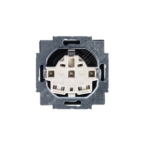 Розетка SCHUKO 16А 250В с крышкой, серия solo/future, цвет чёрный бархат | 2018-0-1495 | 2CKA002018A1495 | ABB - фото 5