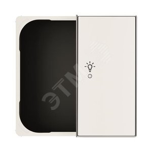SRL-2-R-85BL Клавиша двойная правая free@home, SKY, освещение, белая - фото 2