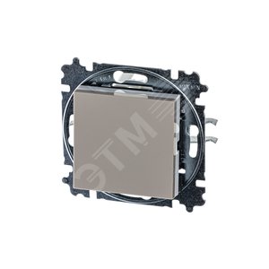 ABB Levit Кофе макиато / белый Выключатель кнопочный 1-кл. | 3559H-A91445 18W | 2CHH599145A6018 | ABB - фото 2
