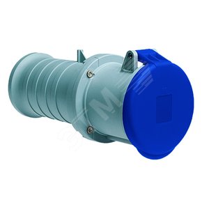 Розетка кабельная 263C6 63А 2P+E IP44 6ч | 2CMA166840R1000 | ABB - фото 2