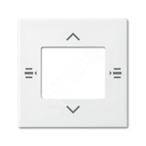 Накладка для сенсора 6108/60-500, Basic 55, цвет альпийский белый 6108/61-866-500 (6155-0-0115) - фото 2