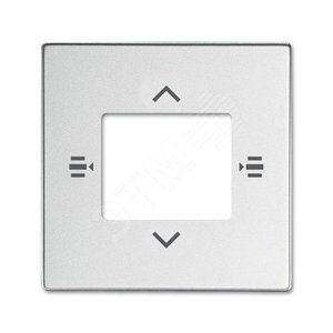 Накладка для сенсора 6108/60-500, серебристый алюминий 6108/61-83-500