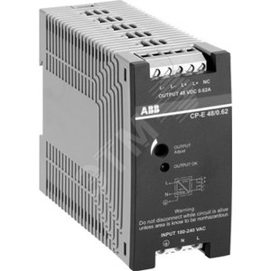 Блок питания CP-E 48/0.62 (регулир. вых. напряж) вход 90-265В AC / 120- 370В DC, выход 48В DC /0.62A | 1SVR427030R2000 | ABB 2