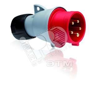 Вилка кабельная ICAT 416-P1 16А 3P+N+E IP44 1ч (416-P1) - ABB