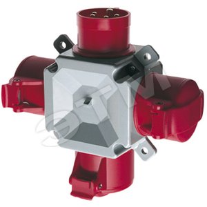 Адаптер 3-лучевой 416T6, 16A, 3P+N+E, IP44 | 2CMA168124R1000 | ABB - ABB