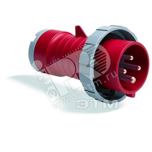 Вилка кабельная 416P9W, 16А, 3P+N+E, IP67, 9ч | 2CMA166498R1000 | ABB