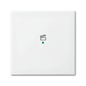 SRS-1-94 Клавиша одинарная free@home, сцена, Basic 55, цвет альпийский белый | 6220-0-0672  | 2CKA006220A0672 | ABB - ABB