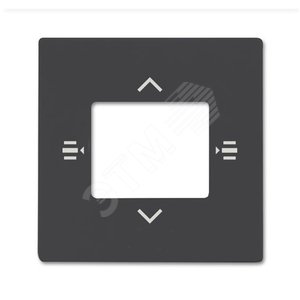 Накладка для сенсора 6108/60-500, антрацит 6108/61-81-500